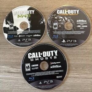 Call of Duty Black 3 Game Bundle Ghosts‎ - MW3 - Advance Tested Discs Only